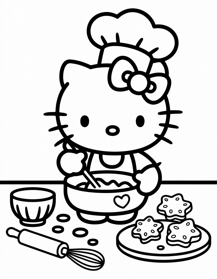 Chef Hello Kitty
